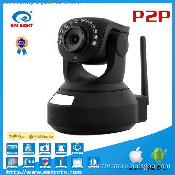 H.264 megapixel pan tilt TF card IP camera plug and play ip camera